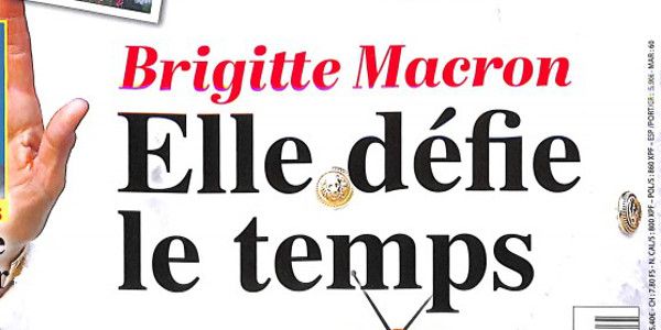 Brigitte Macron « défie le temps » (photo)