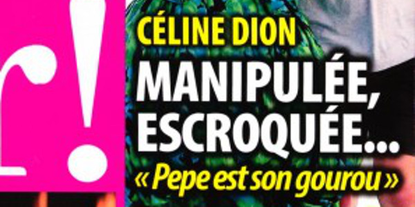 Céline Dion, manipulée et escroquée, Pepe est son gourou (photo)