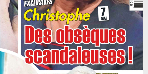 Christophe, des obsèques scandaleuses, ses volontés n'ont pas été respectées