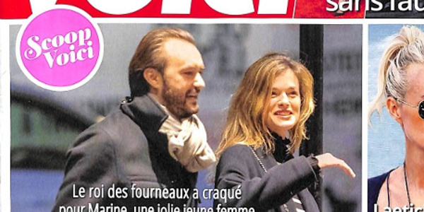 Cyril Lignac en couple avec Marine, une jolie blonde de 30 ans