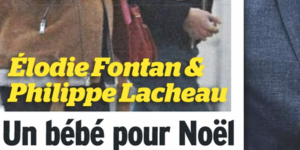 Élodie Fontan et Philippe Lacheau, un bébé pour Noël (photo)