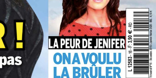Jenifer, drame, on a va voulu la brûler (photo)