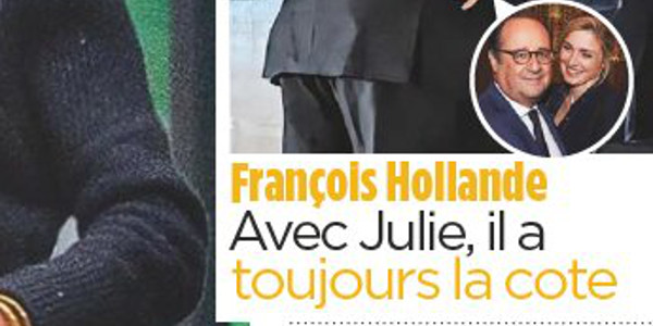 Julie Gayet et François Hollande, c'est chaud, ils se lâchent en public (photo)