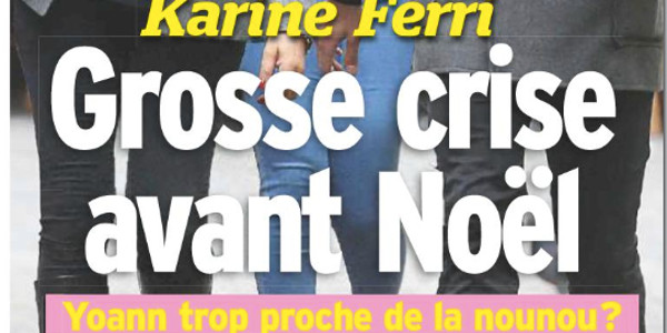 Karine Ferri, grosse crise avant Noël, Yoann Gourcuff trop proche de la nounou ? (photo)