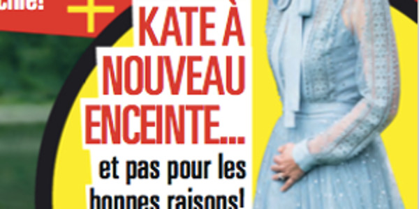 Kate Middleton enceinte, et « pas » pour les bonnes raisons (photo)