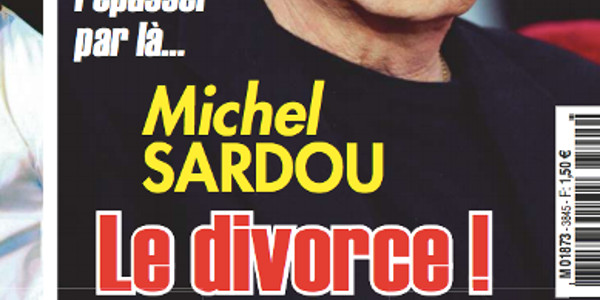 Michel Sardou, le divorce (photo)