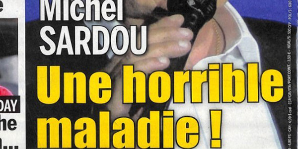 Michel Sardou très touché, une horrible maladie (photo)