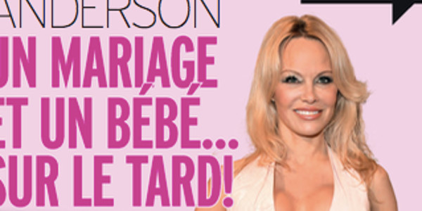 Pamela Anderson, fiancée à Adil Rami, un mariage et un bébé sur le tard (photo)