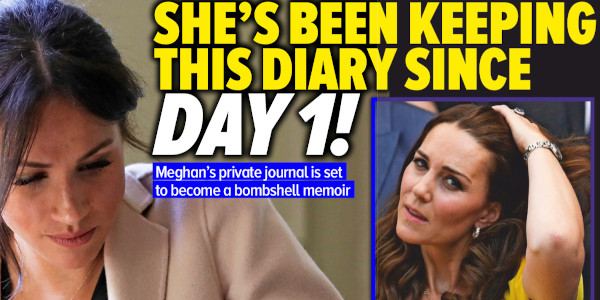 Prince Harry, Kate Middleton, cruelle trahison, fuite du journal intime de Meghan Markle (photo)