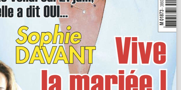 Sophie Davant, vive la mariée, un mariage secret ! (photo)