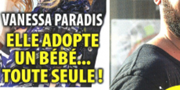 Vanessa Paradis adopte un bébé sans Samuel Benchetrit (photo)