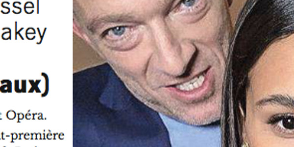 Vincent Cassel et Tina Kunakey « la haine », il joue le grand méchant (photo)