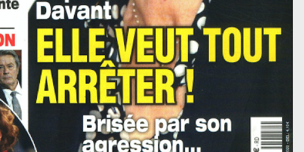 Sophie Davant anéantie par une agression, triste aveu