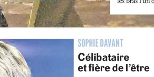 Sophie Davant, célibataire, petit jeune, sa triste confidence