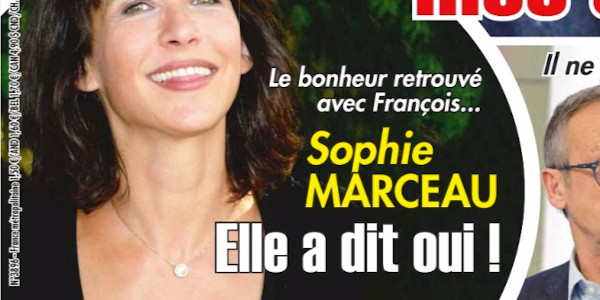 Sophie Marceau, le bonheur retrouvé avec François, elle a dit oui