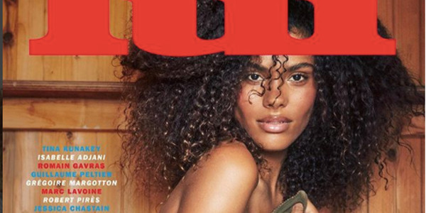 Tina Kunakey sublime en couverture du magazine Lui
