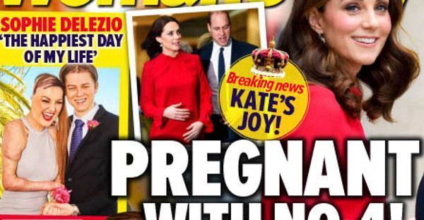 Kate Middleton, bébé numéro 4, le palais donne emprise aux rumeurs (photo)