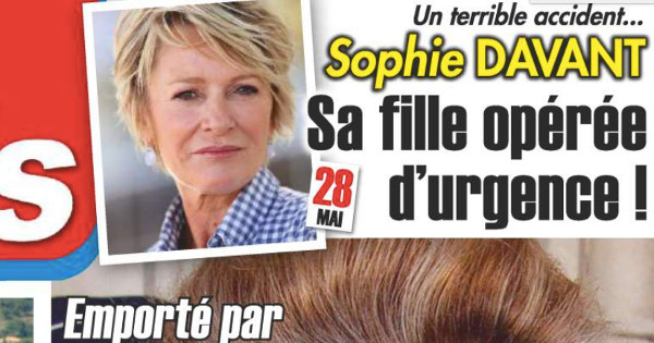 Sophie Davant et Pierre Sled unis pour leur fille victime d'une terrible chute (photo)