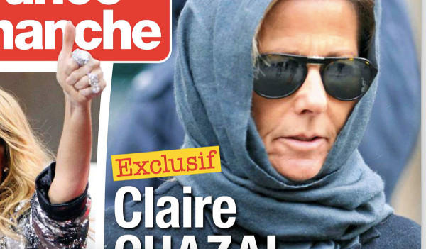 Claire Chazal - Son combat contre le cancer ?dans France Dimanche