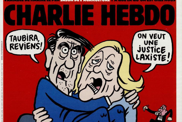 François Fillon et Marine Le Pen moqués en Une de Charlie Hebdo