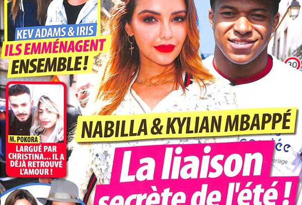 Kylian Mbappé et Nabilla Benattia, « la liaison secrète de l'été » (photo)