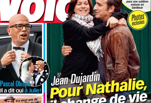Jean Dujardin- Pour Nathalie Péchalat change de vie (photo)
