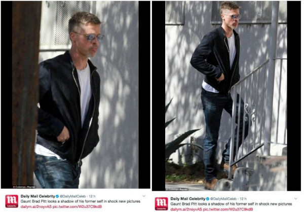 Brad Pitt a commencé son traitement pour en finir de ses addictions