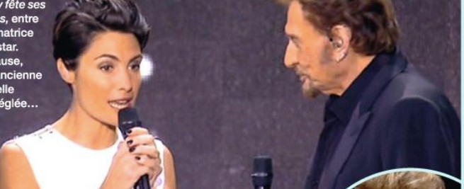 Johnny Hallyday, c'est chaud avec Alessandra Sublet