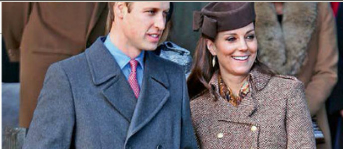 Kate Middleton- Agité, George zappe la messe