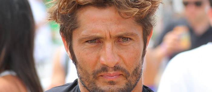 Bixente Lizarazu et Claire Keim, complice au dîner de la FIDH