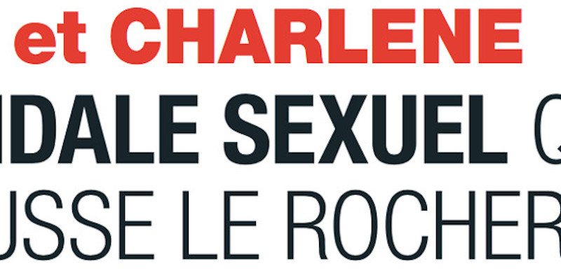 Charlène de Monaco, Albert de Monaco - scandale sexuel - une bombe britannique bannie du Rocher