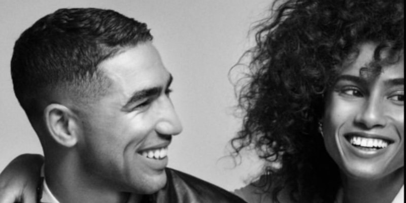 Achraf Hakimi en couple avec Imaan Hammam 
