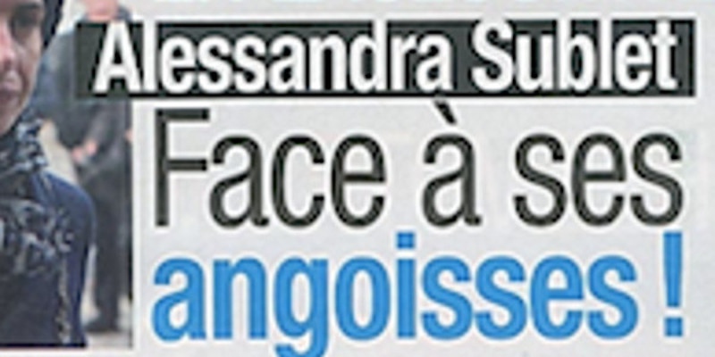 Alessandra Sublet - Divorce chaotique - millions en jeu - triste révélation