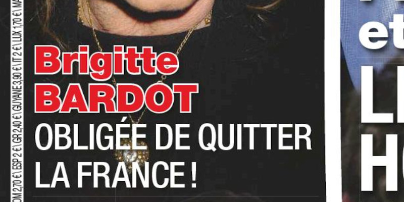 Brigitte Bardot, drame, obligée de quitter la France