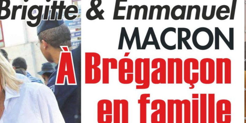 Brigitte Macron "impressionne" le président - Teint éclatant, mine radieuse dans le Var, encore transformée (photo)