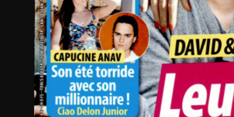 Capucine Anav - son été torride avec son millionnaire - ciao Alain-Fabien Delon (photo)