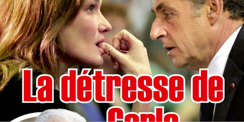 Carla Bruni, grande détresse - terrible maladie de Nicolas Sarkozy, ça se confirme