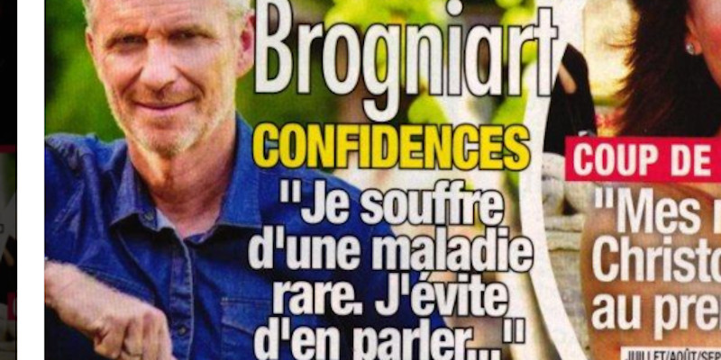 Denis Brogniart, une maladie rare, sa confidence