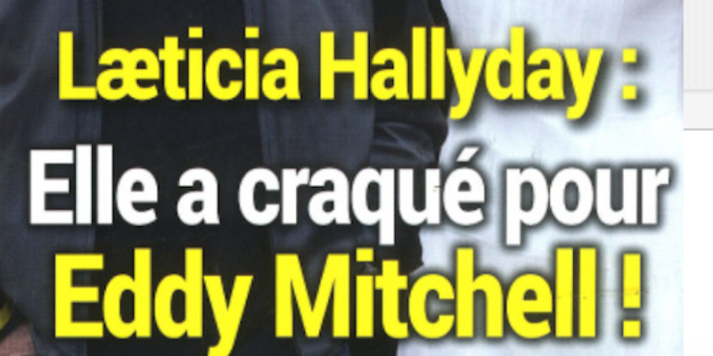 Eddy Mitchell, "liaison" avec Laeticia Hallyday - Triste mise point de la veuve