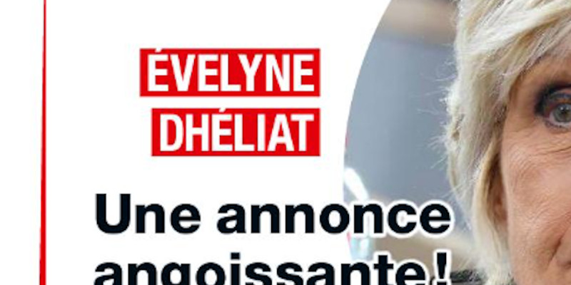 Évelyne Dhéliat, une annonce angoissante