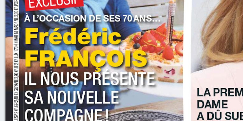 Frédéric François, pour ses 70 ans, il présente sa jeune compagne