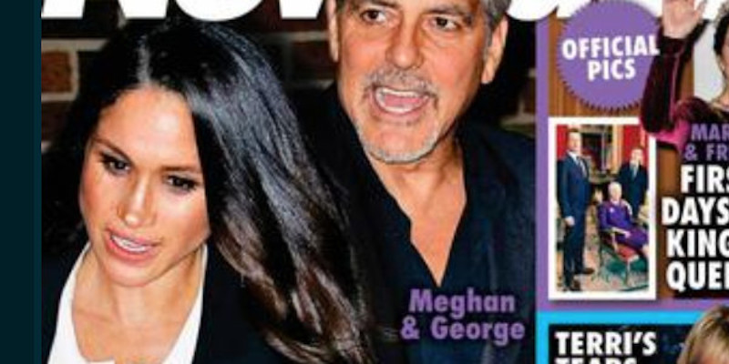 George Clooney, Meghan Markle - trop proches - Harry scandalisé, réaction hystérique (photo)