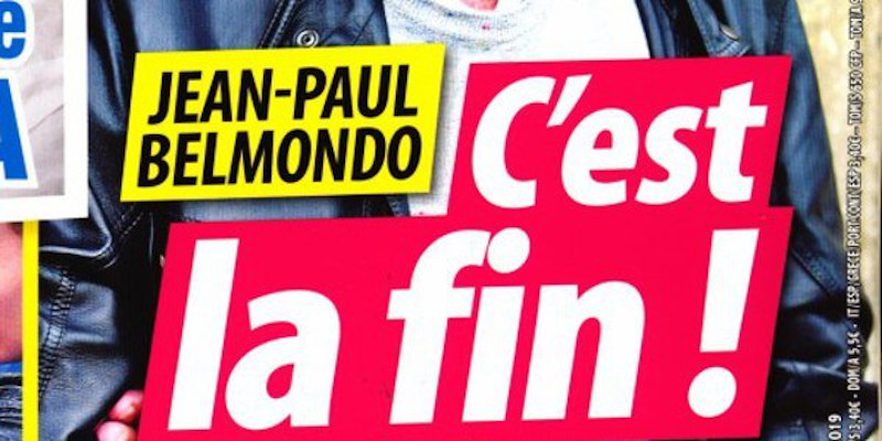 Jean-Paul Belmondo, sur la fin, graves ennuis - sa leçon de vie
