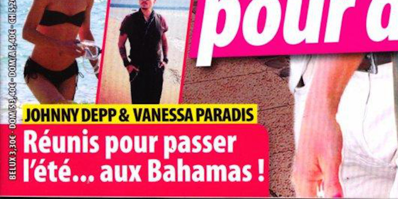 Johnny Depp, Vanessa Paradis, réunis pour passer l'été aux Bahamas