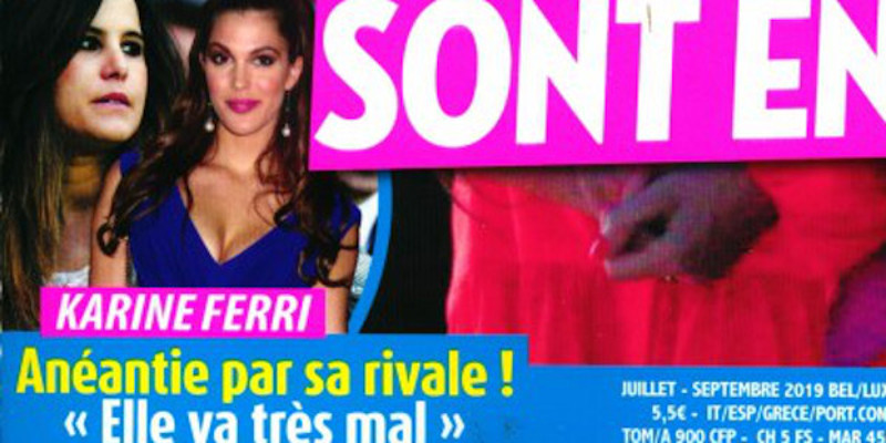 Karine Ferri, "flippée" sur TF1- sa volte-face face Iris Mittenaere, ça fait jaser