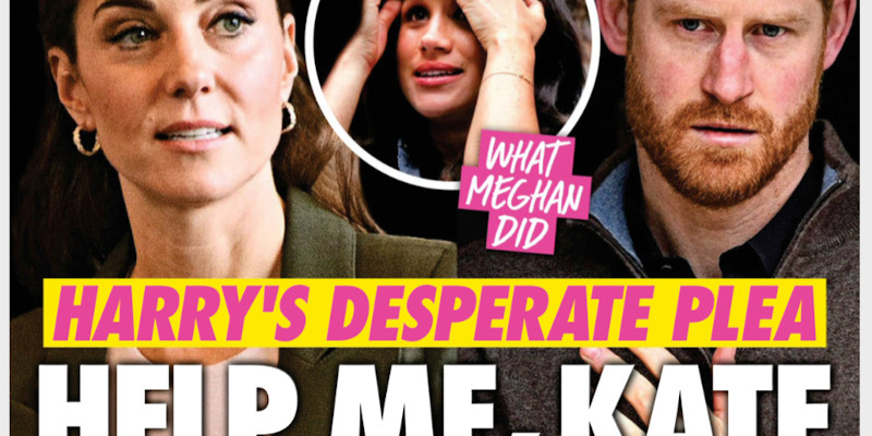 Kate Middleton - aidez-moi, triste SOS de Harry, brisé par Meghan Markle (photo)