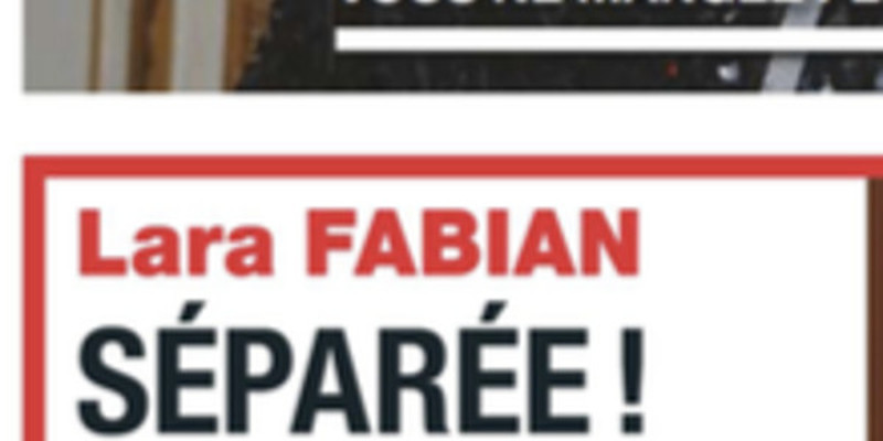Lara Fabian, séparation avec Gabriel di Giorgio - surprenante déclaration (photo)
