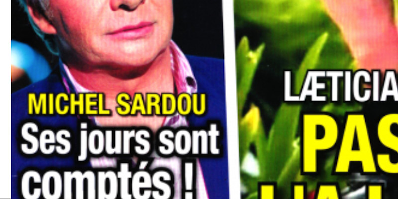 Michel Sardou - Ses jours sont comptés - angoissante révélation