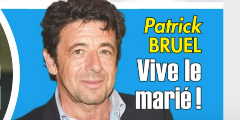 Patrick Bruel - Mariage en catimini avec Clémence - La pression monte (photo)