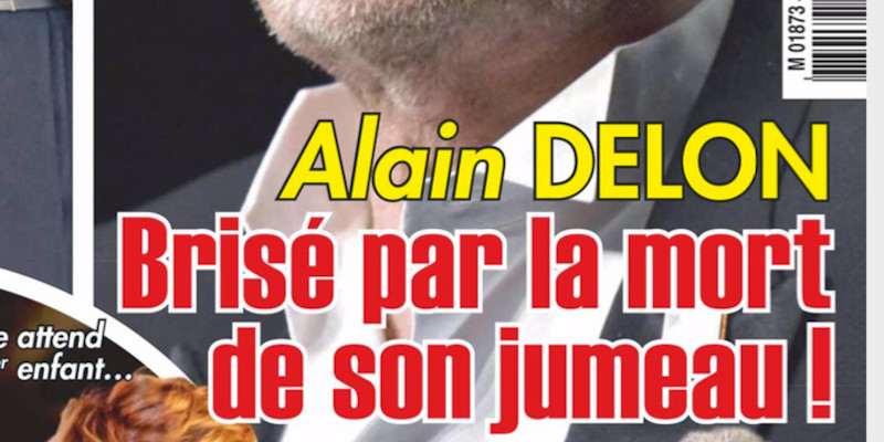 Alain Delon sous le choc - Brisé par la mort de son jumeau (photo)